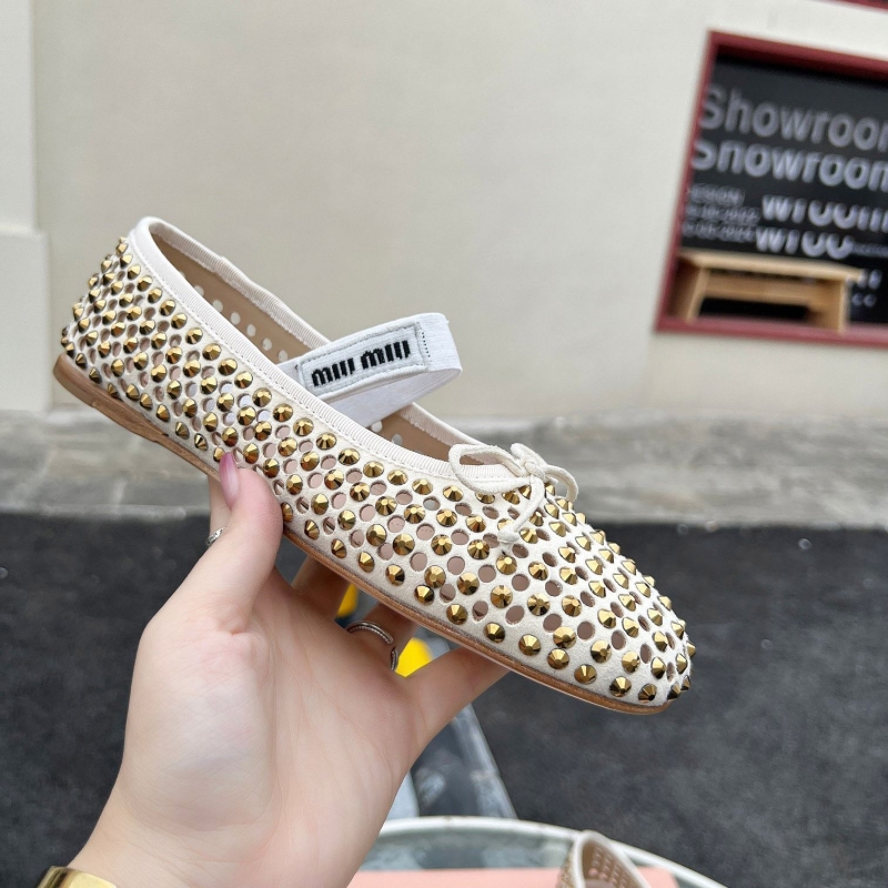 Miu Miu flat shoes